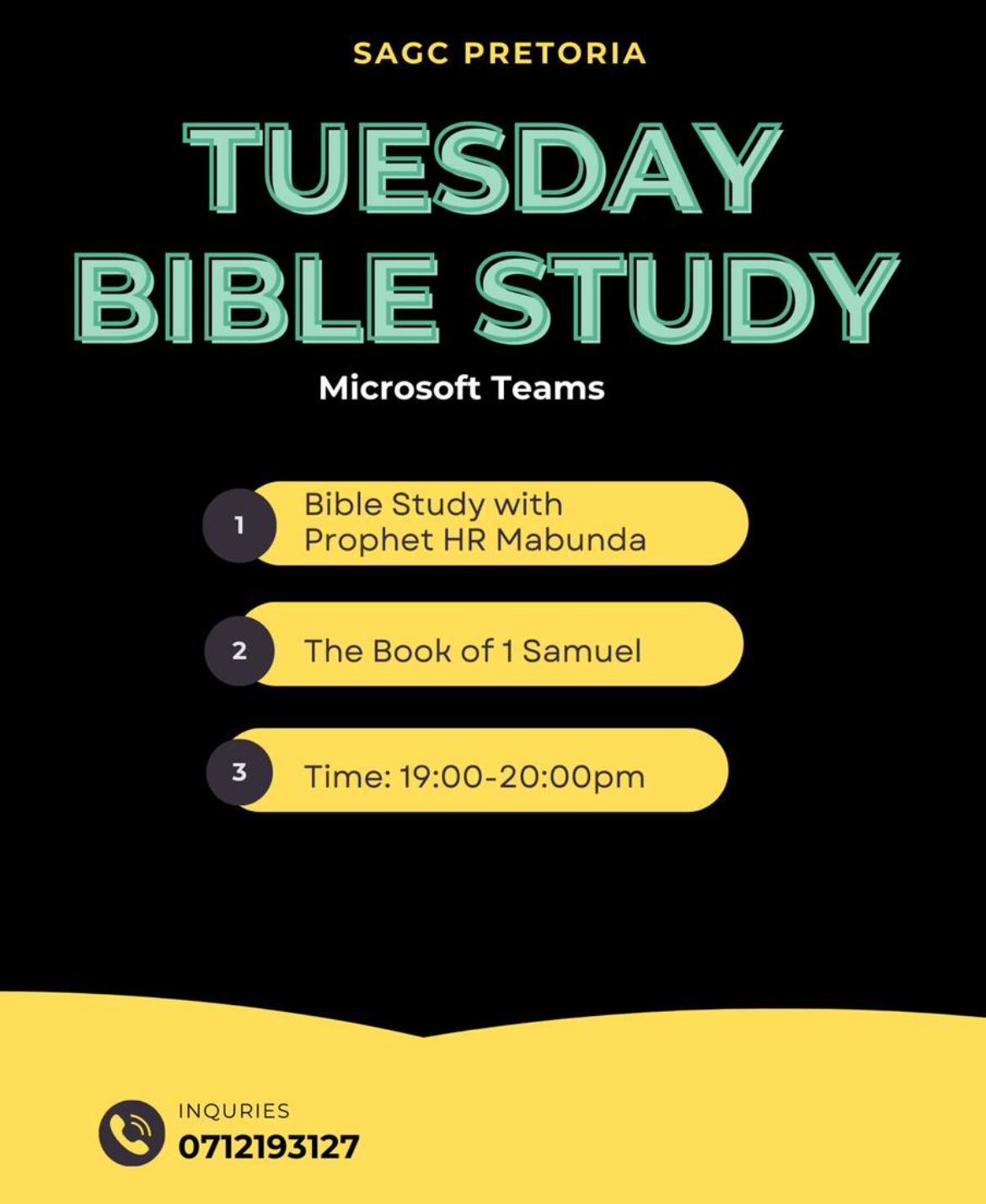 Open Bible for study